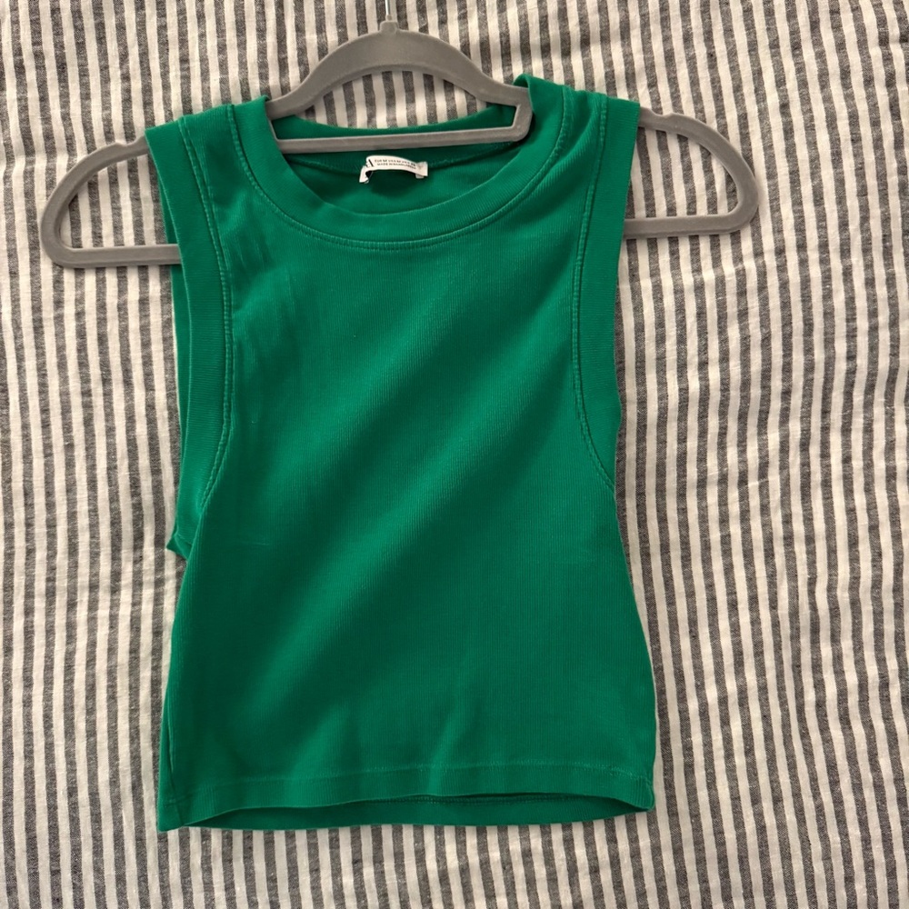 Zara Vibrant Green Tank Top
